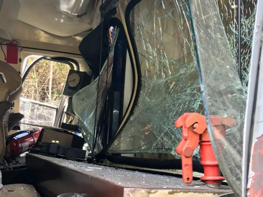 Choque de dos trenes con turistas en la vía a Machu Picchu deja 10 heridos