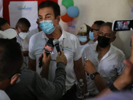 Salvador Nasralla lanza su campaña política en San Pedro Sula
