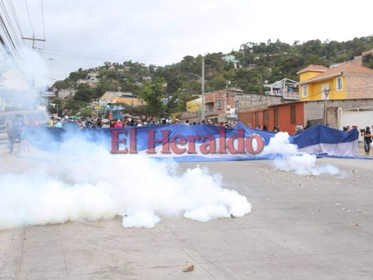 FOTOS: Tomas y desalojos en distintas carreteras de Honduras