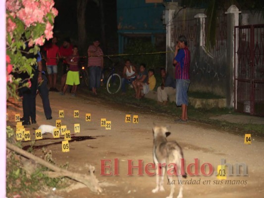 Los datos sobre la sangrienta masacre que dejó siete muertos en Puerto Cortés
