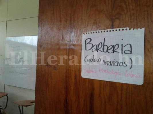 Hallan cocina, dormitorio y hasta 'barbería', tras el desalojo en la UNAH