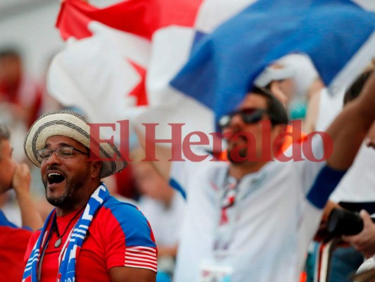 Fotos: Panameños acompañan a su selección en su histórico debut en el Mundial Rusia 2018