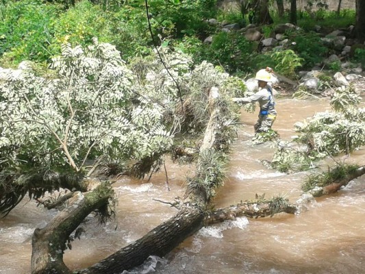 Evacuados, desbordamientos e incomunicados por lluvias en Honduras&nbsp;&nbsp;&nbsp;
