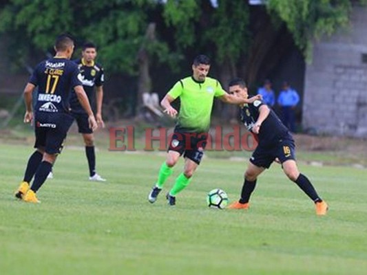 Real de Minas venció 1-0 al Real España en el Marcelo Tinoco