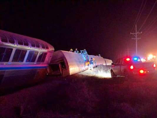 29 heridos por descarrilamiento de tren en Kansas