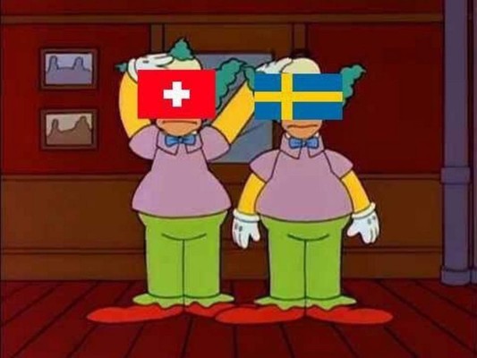 Los mejores memes del partido Suiza vs Suecia en octavos de Rusia 2018