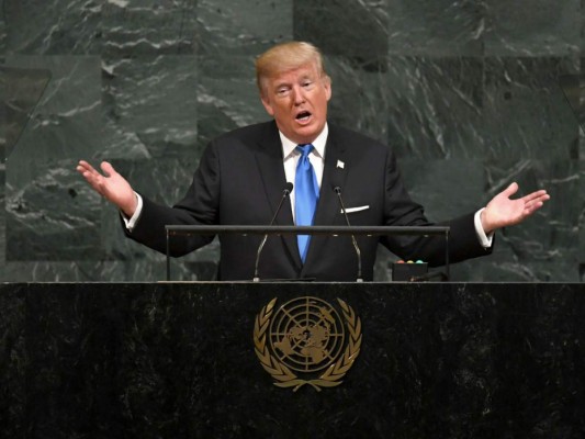 Trump dice a la ONU que la 'dictadura socialista' de Venezuela es 'inaceptable'&nbsp;&nbsp;