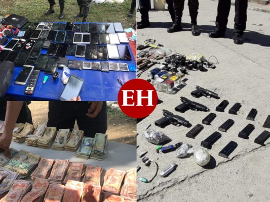 Hallan más armas y dinero a reclusos de El Pozo I, Támara y El Progreso
