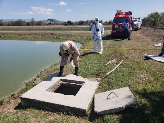 Recuperan cadáver de un hombre en un pozo de Talanga