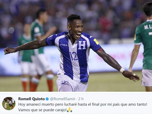 Seleccionados de Honduras muestran su alegría en las redes sociales después de clasificar al repechaje