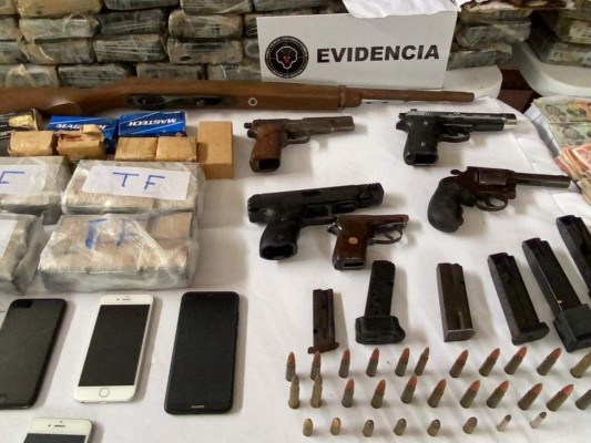 Duro golpe al crimen organizado: millones de lempiras en decomisos y múltiples capturas