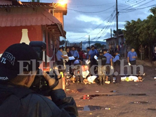Honduras: Al menos ocho muertos deja masacre en colonia Altos de Loarque de la capital