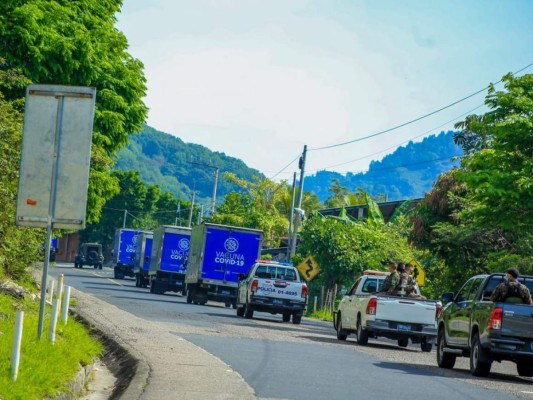 'Honduras se lo agradece': emoción por donación de vacunas desde El Salvador