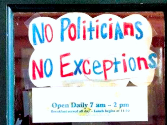 Prohibidos políticos