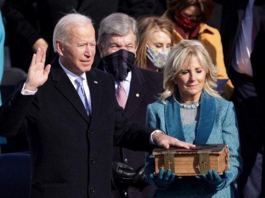 Joe Biden asume como presidente de EE UU con un mensaje de unión &nbsp;&nbsp;&nbsp;