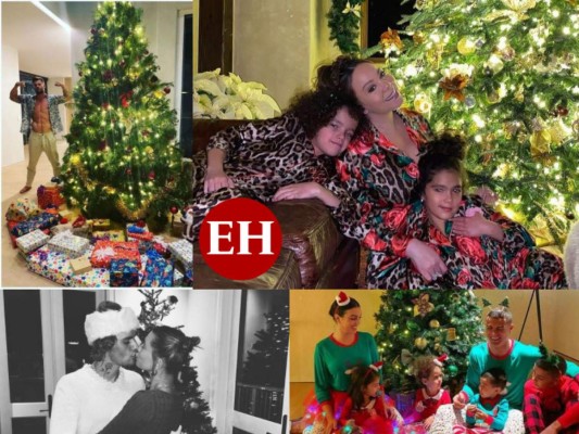 FOTOS: Así celebraron los famosos la Navidad 2020