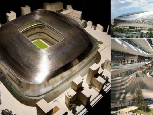Así será el nuevo estadio Santiago Bernabéu