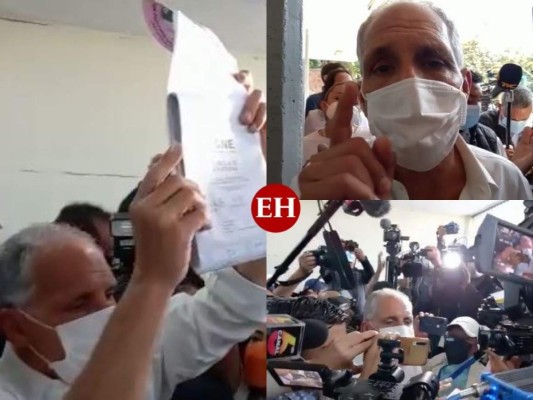 Con paz, tranquilidad y entre la multitud: Así ejerció el sufragio Nasry 'Tito' Asfura