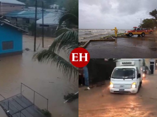 En imágenes: los daños que ya dejan las fuertes lluvias en la zona norte del país