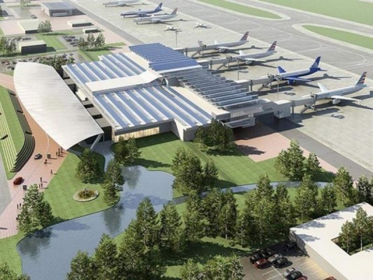El diseño del Aeropuerto Internacional de Palmerola (XPL) en Comayagua, fue concebido para convertirse en una “ciudad aeropuerto”.
