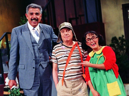 Fotos de Rubén Aguirre en su paso por Chespirito