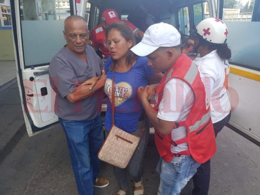 Dos personas lesionadas tras histeria colectiva en el estadio Nacional