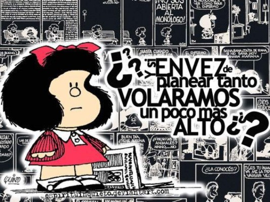 Las mejores frases de Mafalda, el inolvidable personaje creado por Quino&nbsp;&nbsp;