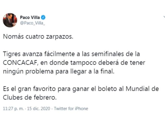 ¿Qué dice la prensa internacional del partido entre Olimpia y Tigres? (FOTOS)