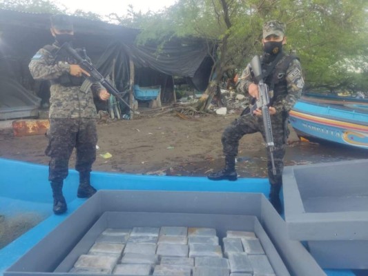 El Salvador incauta cocaína valorada en 4.2 millones de dólares