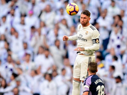 Real Madrid ganó 2-0 ante Valladolid en el Bernabéu