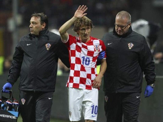 Modric se lesiona y será baja unas tres semanas