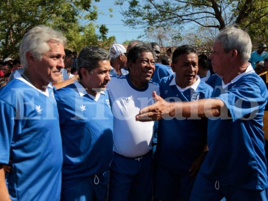 En amistoso exmundialistas de España 82 de Honduras y El Salvador empataron a uno