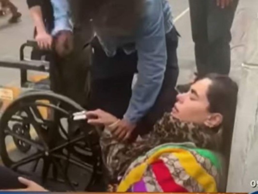 VIDEO: Galilea Montijo se desmaya tras sufrir una caída