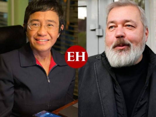 Periodistas Maria Ressa y Dimitri Muratov reciben el premio Nobel de la Paz