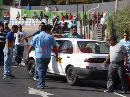 FOTOS: Así se vive el paro de transporte en la colonia Loarque, al sur de la capital de Honduras