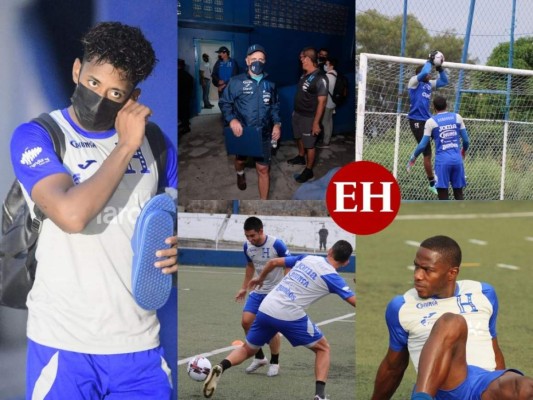 Así fue el entrenamiento de la Selección de Honduras para enfrentar a El Salvador (Fotos)