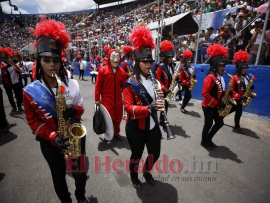 FOTOS: Las bandas que deleitaron a los hondureños este 15 de septiembre