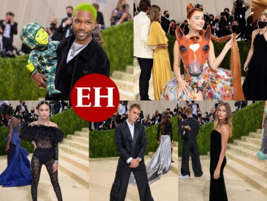 Con atuendos coloridos, muñecos y animales incorporados, y hasta vestidos que parecían batas de baño, los famosos y amantes de la moda llegaron este lunes a la MET Gala edición 2021 que tuvo lugar en la ciudad de Nueva York. Justin Bieber, Olivia Rodrigo, Frank Ocean, Hailey Bieber... en fin, estos son los peores vestidos de la noche. FOTOS: AP/AFP