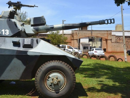 Al menos 75 presos se fugan de una prisión en Paraguay&nbsp;