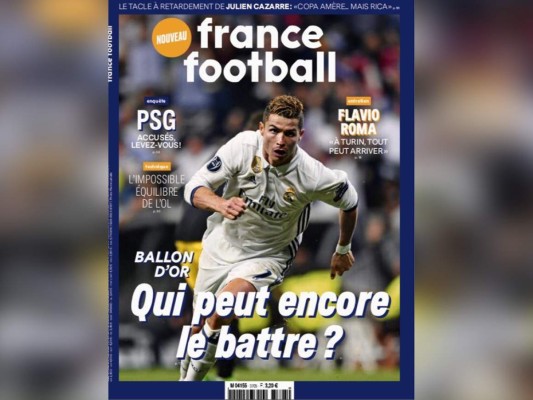 France Football dejó fuera a Lionel Messi y a Neymar de sus favoritos al Balón de Oro