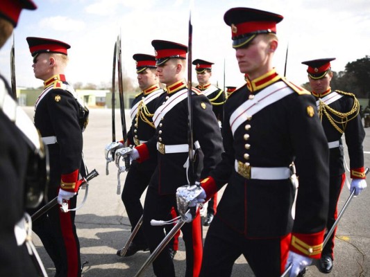 Últimos ensayos para el funeral del príncipe Felipe