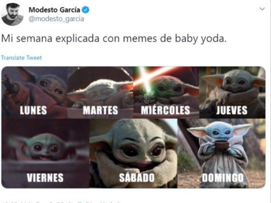 Los tiernos memes que dejó la aparición del bebé Yoda en Star Wars