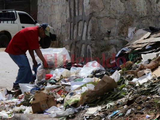 Persisten los botaderos de basura en la colonia Villa Nueva de la capital de Honduras&nbsp;&nbsp;