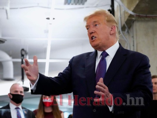 Trump asegura que están tratando de 'robar las elecciones'