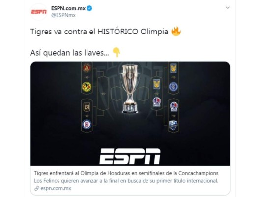 ¿Qué dice la prensa internacional del partido entre Olimpia y Tigres? (FOTOS)