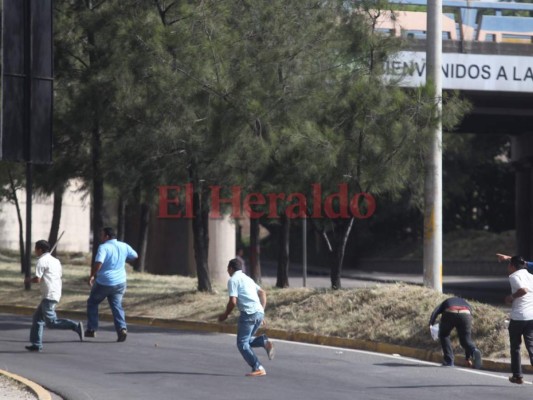 FOTOS: Así se vive el paro de transporte en la colonia Loarque, al sur de la capital de Honduras