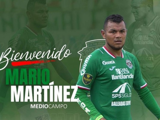 Oficial: Mario Martínez regresa al Marathón