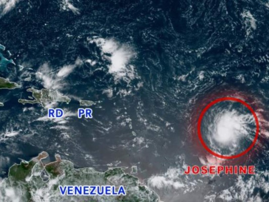 Tormenta tropical Josephine se forma en el Atlántico&nbsp;&nbsp;