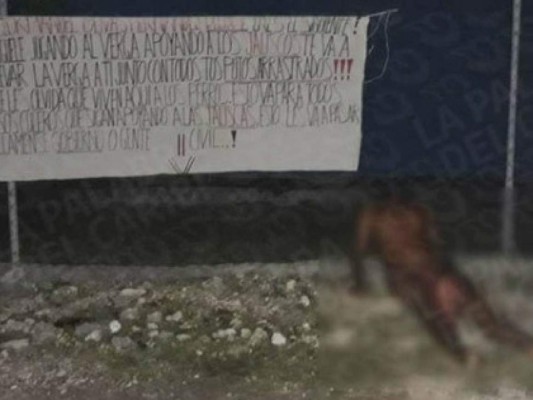 Decapitado y con la cabeza entre sus piernas encuentran cadáver en Cancún, México