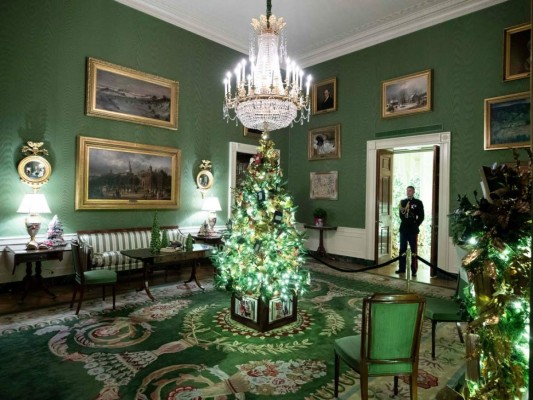 FOTOS: La espectacular decoración de Navidad en la Casa Blanca